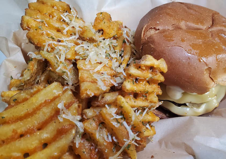 Caseys Snack Shack Cheeseburgers